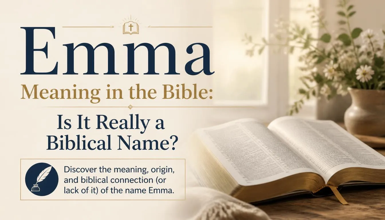 Emma Meaning in the Bible