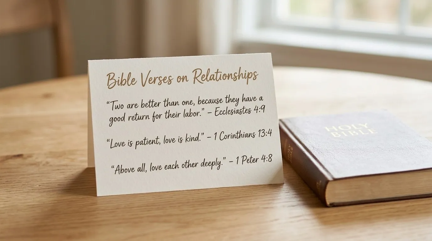Bible Verses About Love